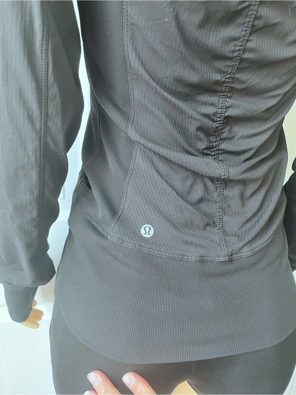 lululemon athletica Reversible Black Full-Zip Hooded Jacket - Picture 9 of 12